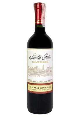 santa rita reserva cabernet sauvignon красное сухое 0.75 л