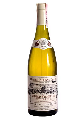 daniel-etienne defaix chablis 1er cru cote de lechet 0.75 л