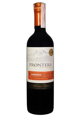 frontera carmenere красное полусухое 0.75 л