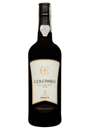 Colombo Madeira Medium Rich Reserve 5 YO Крепленое Белое Полусладкое 0.75 л 