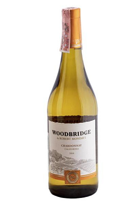 robert mondavi chardonnay woodbridge белое сухое 0.75 л