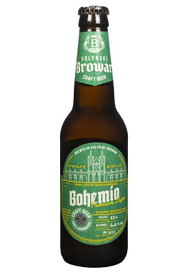 пиво bohemia светлое н/ф 4,4% 0.35 л