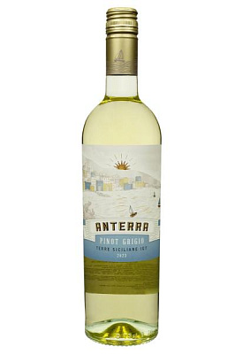 anterra pinot grigio terre siciliane igt белое сухое 0.75 л 