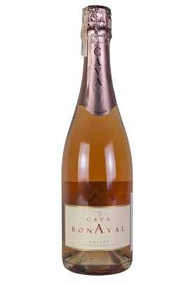 cava bonaval brut rosado 0.75 л