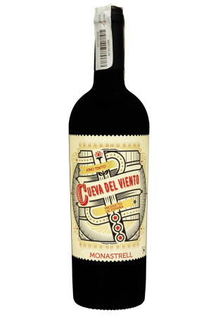Cueva del Viento Monastrell 2021 Красное Полусухое 0.75 л фото Cueva del Viento Monastrell 2021 Красное Полусухое 0.75 л