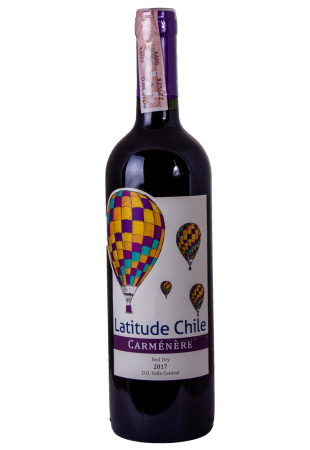 Latitude Chile Carmenere Красное Сухое 0.75 л