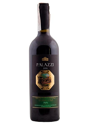 palazzi montepulciano d'abruzzo doc красное сухое 0.75 л