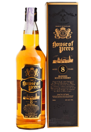 Виски House of Peers 8 y.o. Superior Black Label 0.7 л