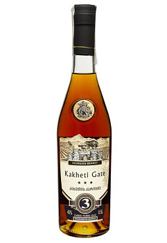Бренді Kakheti Gate 3 роки 0.5 л бренди kakheti gate 3 года 0.5 л
