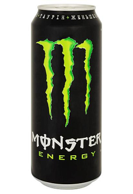 энергетический напиток monster energy б/а ж/б 0.5 л 