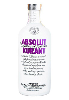 Горілка ABSOLUT Kurant 0.7 л водка absolut kurant 0.7 л