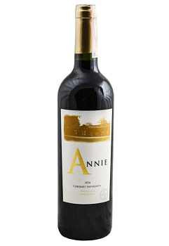Annie Cabernet Sauvignon Красное Сухое 0.75 л annie cabernet sauvignon красное сухое 0.75 л