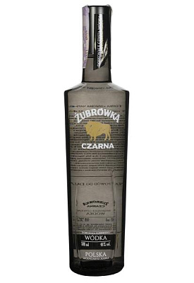 настойка zubrowka czarna 0.5 л