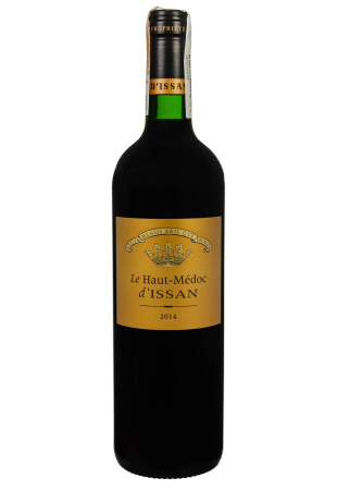 Le Haut-Medoc D'issan 2014 Красное Сухое 0.75 л