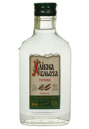 Водка Хлебная Слеза Классическая 0.2 л
