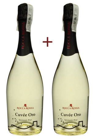 Набор вина Rocca Rossa Pietra Miliare Spumante Сuvee Oro Brut 0.75 (набор 2 х 0.75 л)