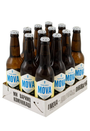 Упаковка Пиво Non-Alcohol MOVA ( светлое б/а 0.33 л 12 шт ) фото Упаковка Пиво Non-Alcohol MOVA ( светлое б/а 0.33 л 12 шт )