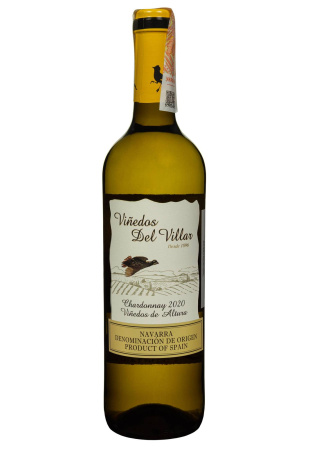 Vinedas Del Villar Chardonnay Белое Сухое 0.75 л