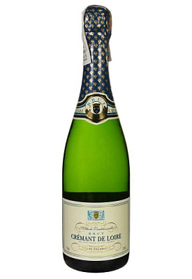 j.de villaret cremant de loire brut белое брют 0.75 л new