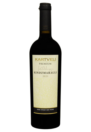 Kartveli Premium Кindzmarauli Красное Полусладкое 0.75 л