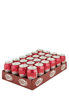 упаковка напитка dr pepper ( б/а ж/б 0.33 л 24 шт ) 