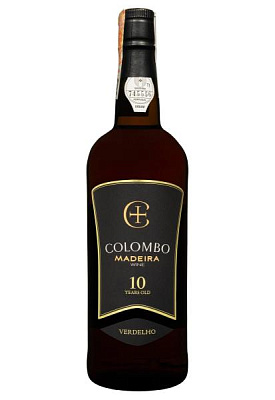 colombo madeira verdelho medium dry 10 yo крепленое белое полусухое 0.75 л 