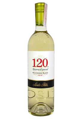 santa rita 120 sauvignon blanc reserva белое сухое 0.75 л