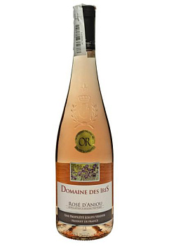 Domaine des Iris Rose D'Anjou 2020 Розовое Полусухое 0.75 л domaine des iris rose d'anjou 2020 розовое полусухое 0.75 л