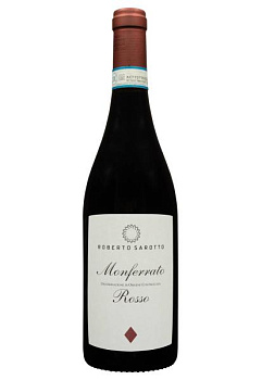 Roberto Sarotto Monferrato Rosso 2021 DDOC Красное Сухое 0.75 л  roberto sarotto monferrato rosso 2021 ddoc красное сухое 0.75 л