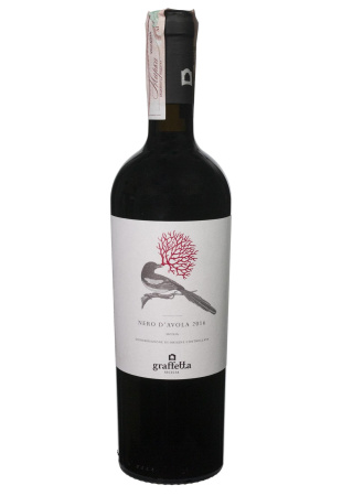 Graffetta Nero d'Avola Sicilia DOC Красное Сухое 0.75 л