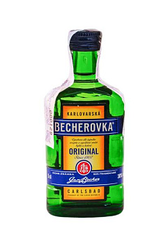 Лікерна настоянка Becherovka 0.05 л ликёрная настойка becherovka 0.05 л