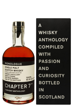 Виски Monologue Single Malt Scotch Orkney 8 YO в коробке 0.7 л 