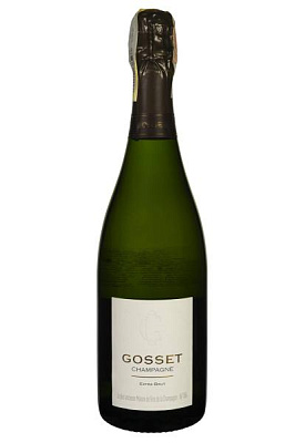 шампанское gosset extra brut белое 0.75 л