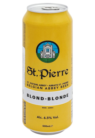 Пиво St.Pierre Blonde ж/б 0.5 л 
