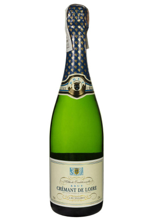 J.De Villaret Cremant de Loire Brut Белое Брют 0.75 л NEW