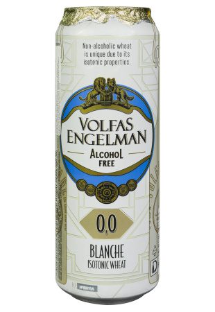 Пиво Volfas Engelman Blanche пшеничное б/а ж/б 0.568 л фото Пиво Volfas Engelman Blanche пшеничное б/а ж/б 0.568 л