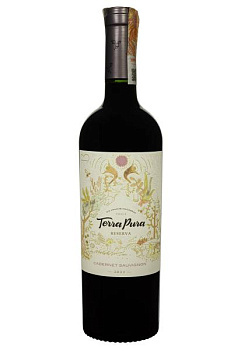 terra pura сabernet sauvignon reserva 2021 красное сухое 0.75 л