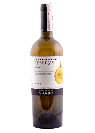 Shabo Тельти Курук Reserve Белое Сухое 0.75 л