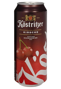 Пиво Kostritzer Kirsche 2,8% темное ж/б 0.5 л пиво kostritzer kirsche 2,8% темное ж/б 0.5 л