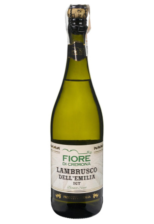 Fiore di Cremona Lambrusco Dell`Emilia Bianco Secco 0.75 л