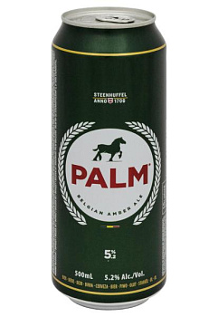 Пиво Palm з/б 0.5 л  пиво palm ж/б 0.5 л