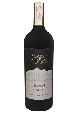 estancia mendoza cabernet sauvignon roble красное сухое 0.75л