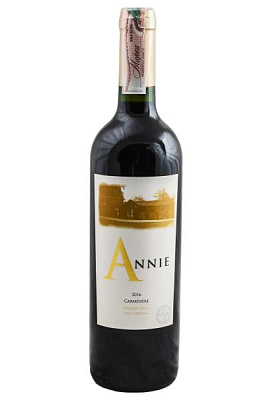 annie carmenere красное сухое 0.75 л