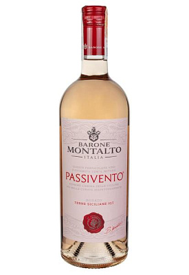 baron montalto passivento terre siciliane igp розовое полусухое 0.75 л