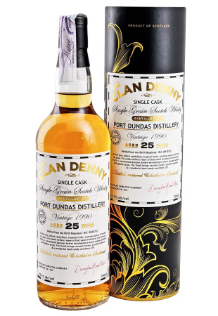 Виски Clan Denny Grain Whisky Port Dundas 25 y.o. 0.7 л
