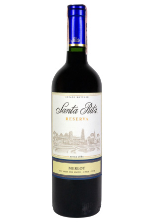 Santa Rita Reserva Merlot Красное Сухое 0.75 л