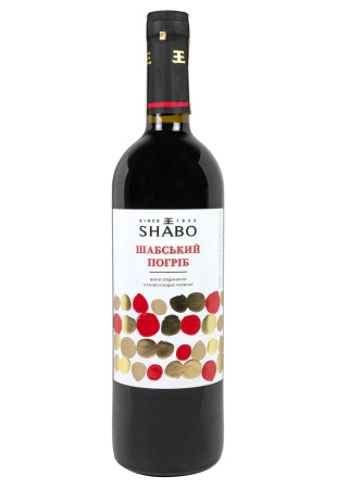 Shabo Шабский погреб Classic Красное Полусладкое 0.75 л