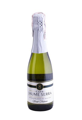 cava jaume serra  brut nature белое 0.375 л