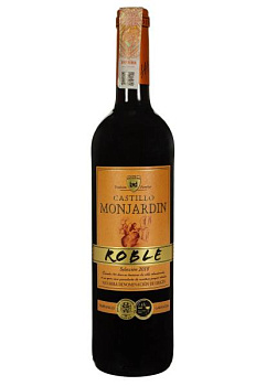 Castillo Monjardin Tinto Roble 185 2018 Червоне Сухе 0.75 л castillo monjardin tinto roble 185 2018 красное сухое 0.75 л
