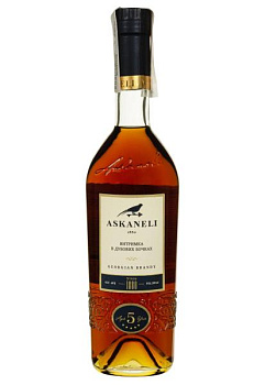 Бренди Askaneli 5 лет 0.5 л бренди askaneli 5 лет 0.5 л